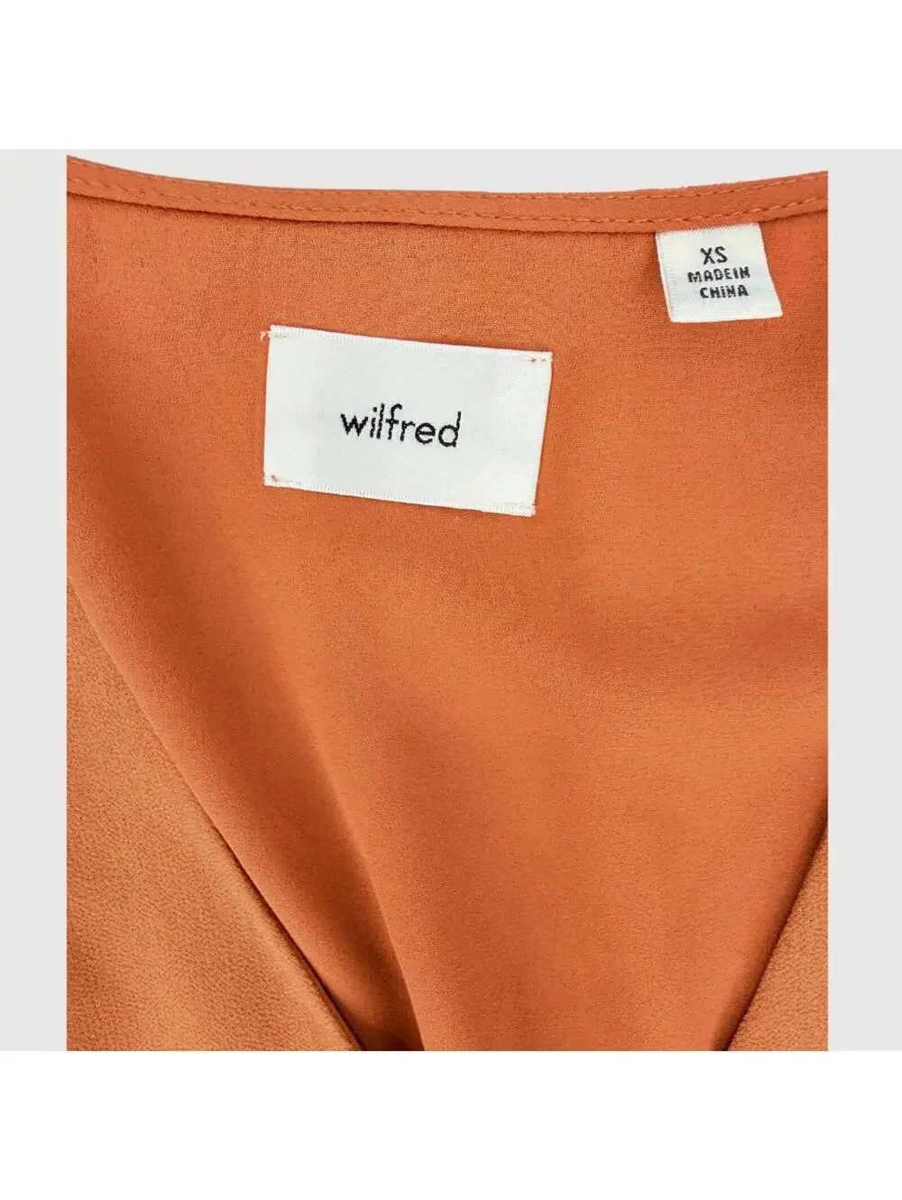 Aritzia Wilfred Wistful Mini Dress Light Birch XS